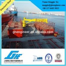 hovercraft hydraulic marine deck crane